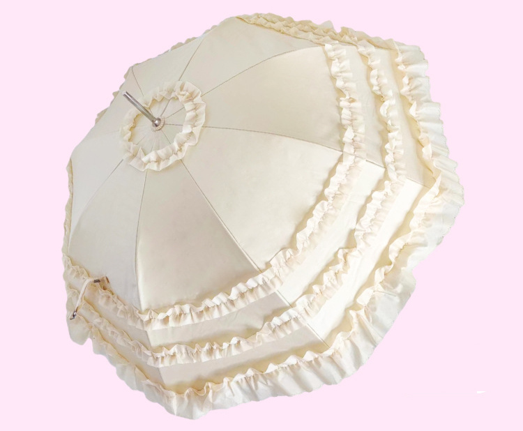 anti uv 3 frill princess umbrella wedding bridal parasol anti uv 3 frill princess umbrella wedding bridal parasol