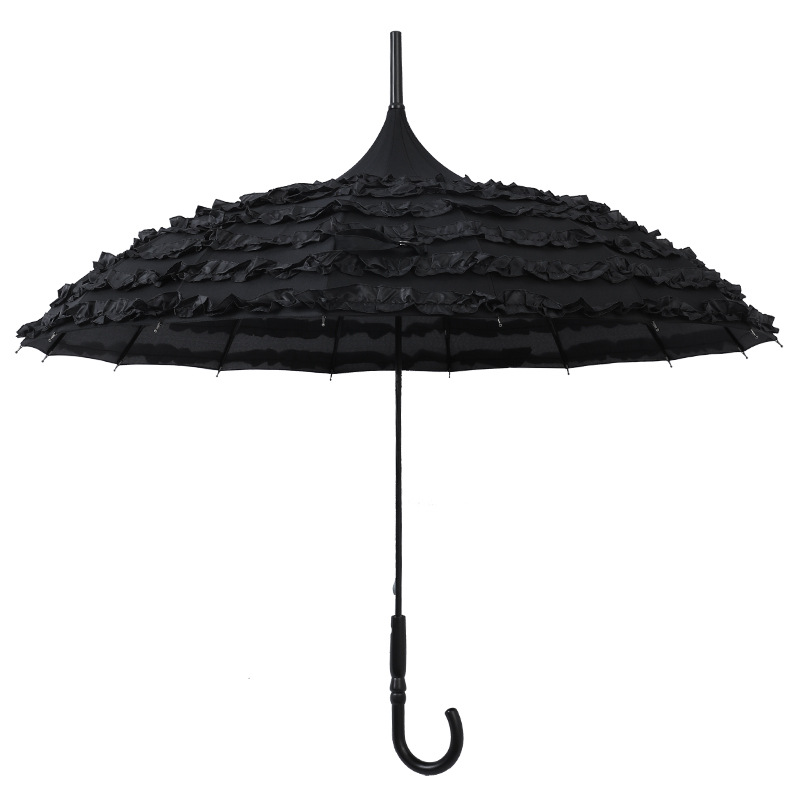 7 ruffles frill princess umbrella parasol 7 ruffles frill princess umbrella parasol