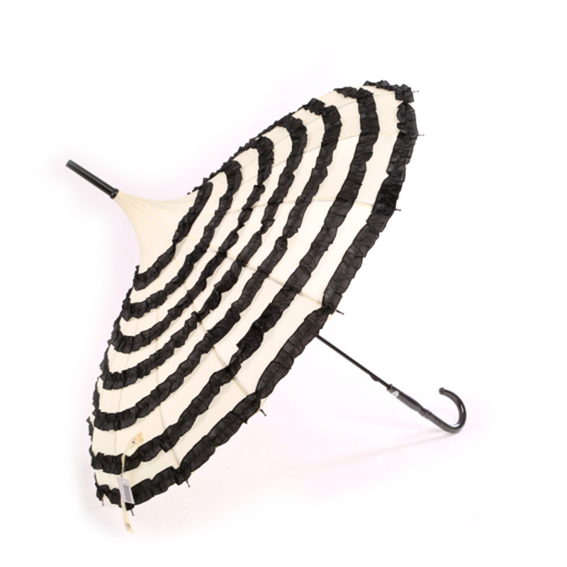 7 ruffles frill princess umbrella parasol 7 ruffles frill princess umbrella parasol