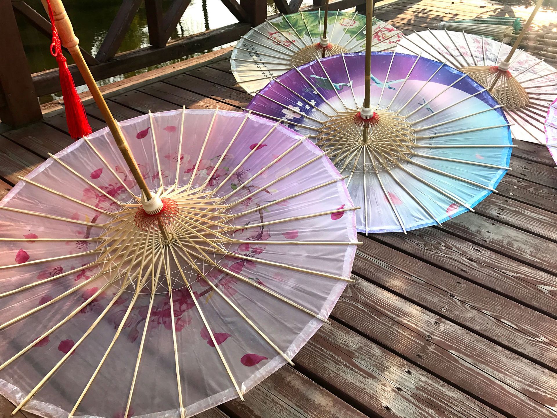 chinese oil paper umbrella traditional oriental parasol