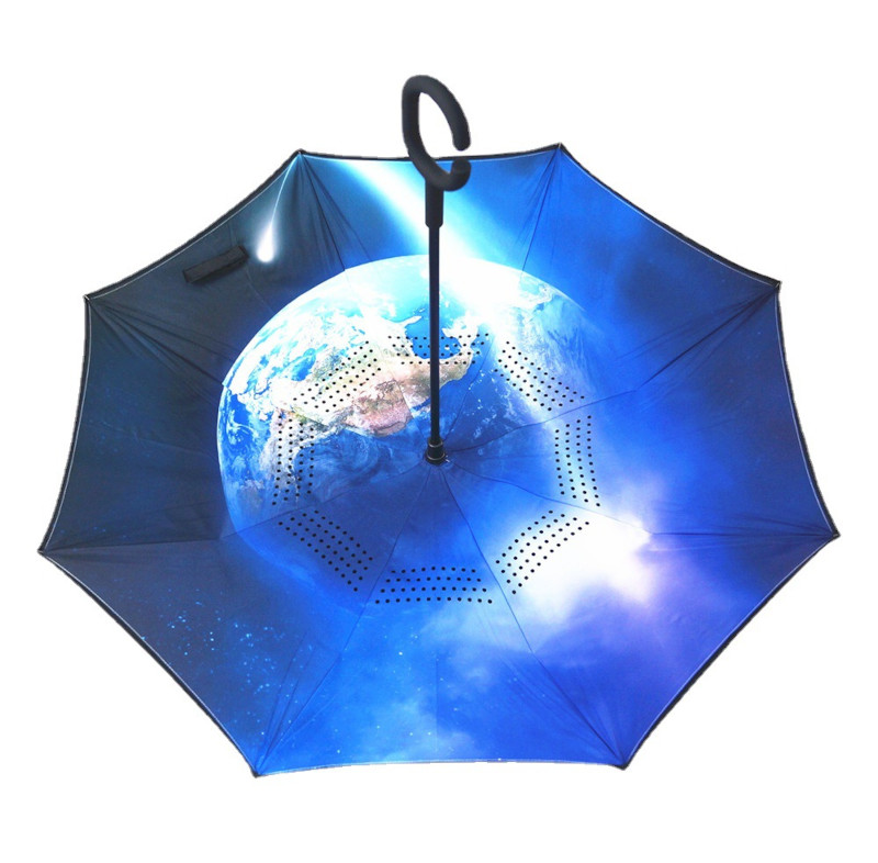 custom printed inverted umbrella all-over personalized no minimum