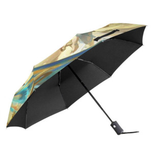 custom printed umbrella 3-fold auto open close no minimum