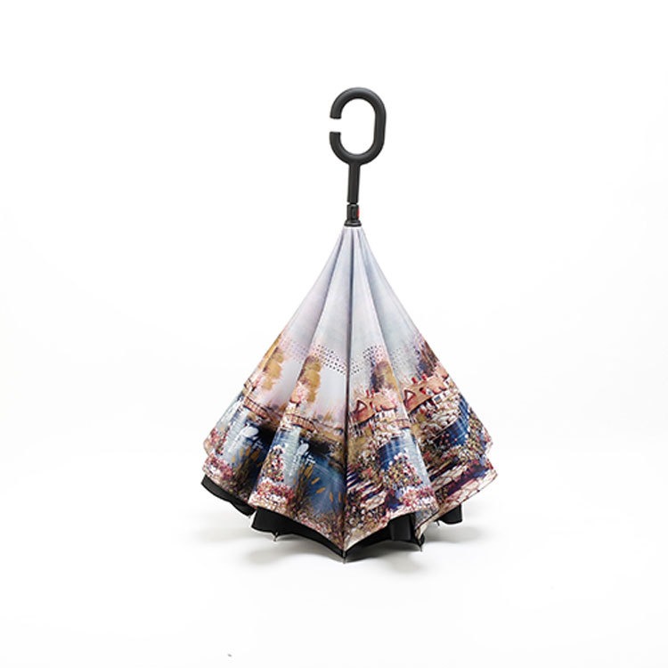 landscape painting inverted umbrellas upside down reverse wholesale landscape painting inverted umbrellas upside down reverse wholesale