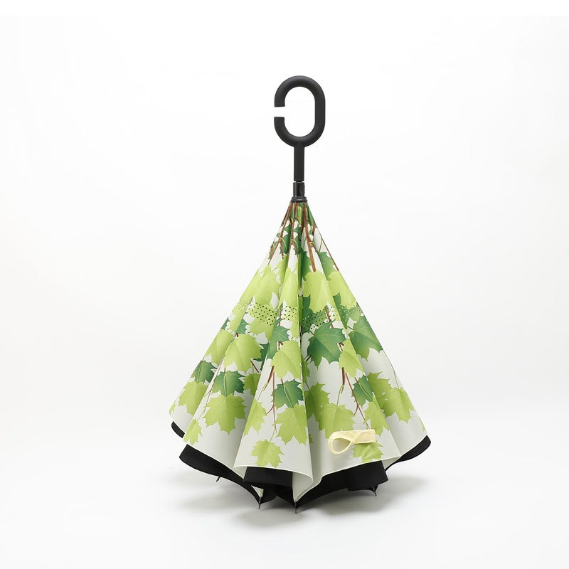 green leaves inverted umbrellas upside down reverse wholesale green leaves inverted umbrellas upside down reverse wholesale