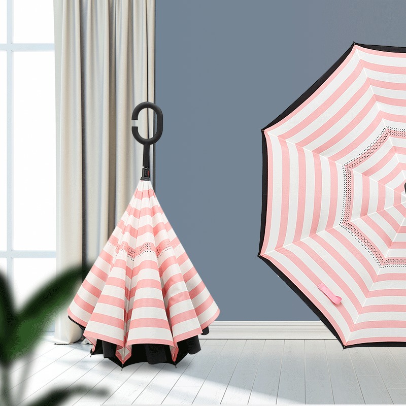 stripes patterned inverted umbrellas wholesale
