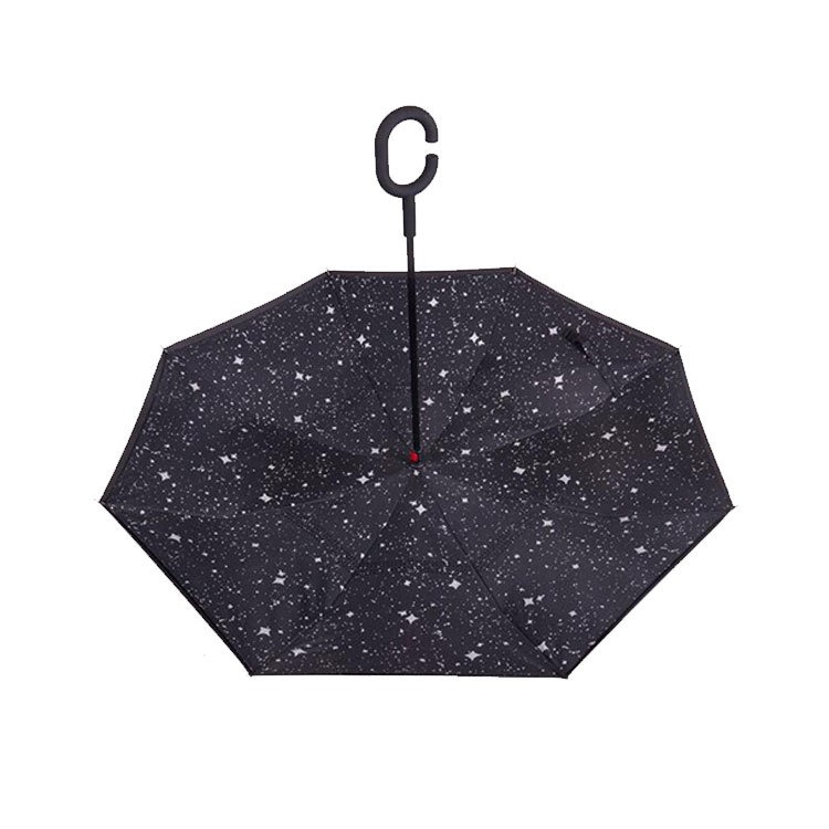 starry sky inverted umbrellas upside down reverse wholesale