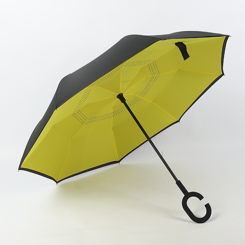 Yellow inverted umbrellas wholesale