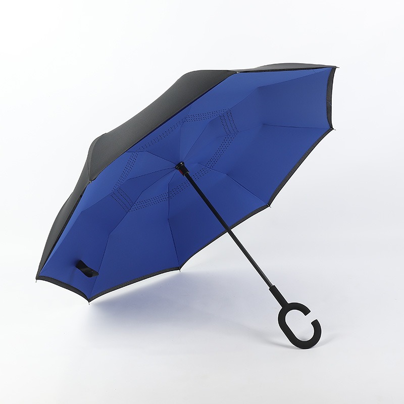 Blue inverted umbrellas wholesale