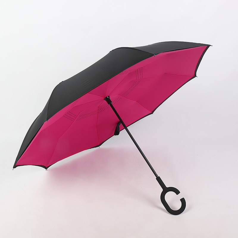 Purple Red inverted umbrellas wholesale Purple Red inverted umbrellas wholesale