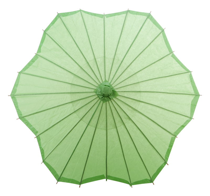 grass green scalloped blossom flower solid color paper parasols umbrellas wholesale grass green scalloped blossom flower solid color paper parasols umbrellas wholesale