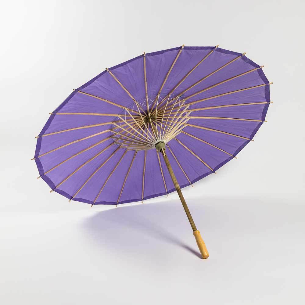 solid color paper parasols, wedding bridal umbrellas wholesale