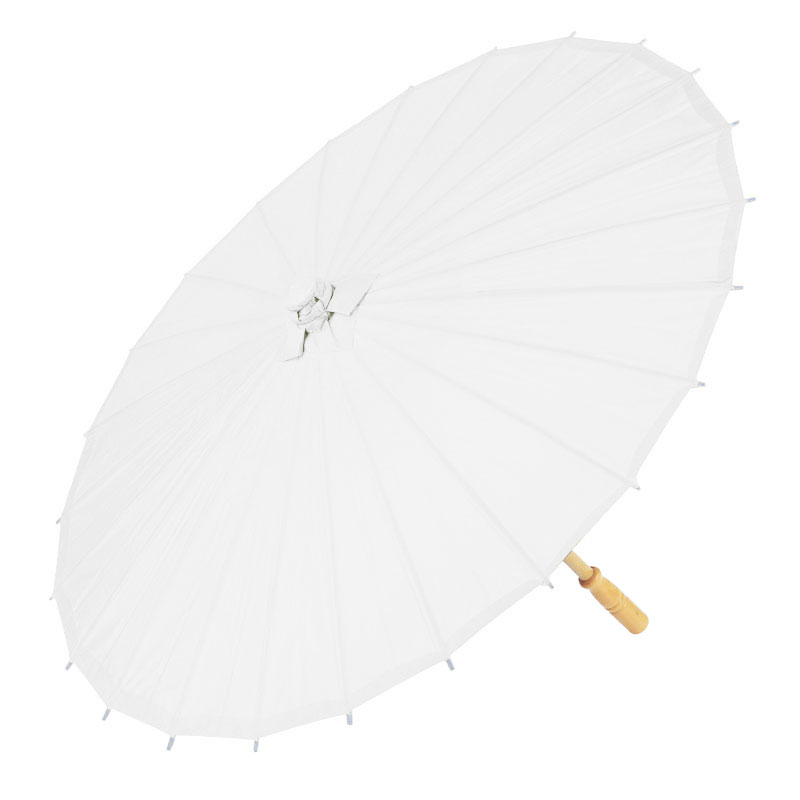 white paper parasols, wedding bridal umbrellas wholesale