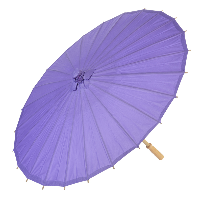 dark purple paper parasols, wedding bridal umbrellas wholesale