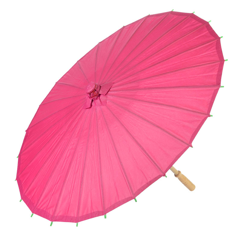 red purple paper parasols, wedding bridal umbrellas wholesale