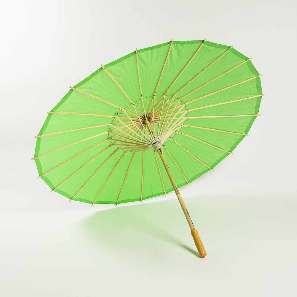 grass green paper parasols, wedding bridal umbrellas wholesale grass green paper parasols, wedding bridal umbrellas wholesale
