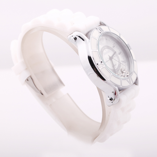 Silicone Quartz Watch for Ladies Silicone Quartz Watch for Ladies