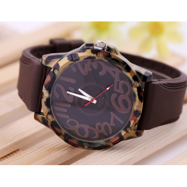Silicone Quartz Watch for Ladies Silicone Quartz Watch for Ladies