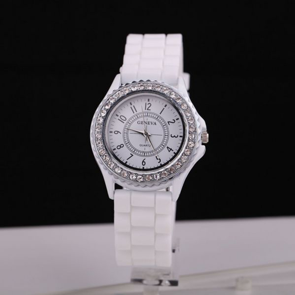 Silicone Quartz Watch for Ladies Silicone Quartz Watch for Ladies