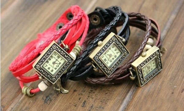 leather charm watch leather charm watch
