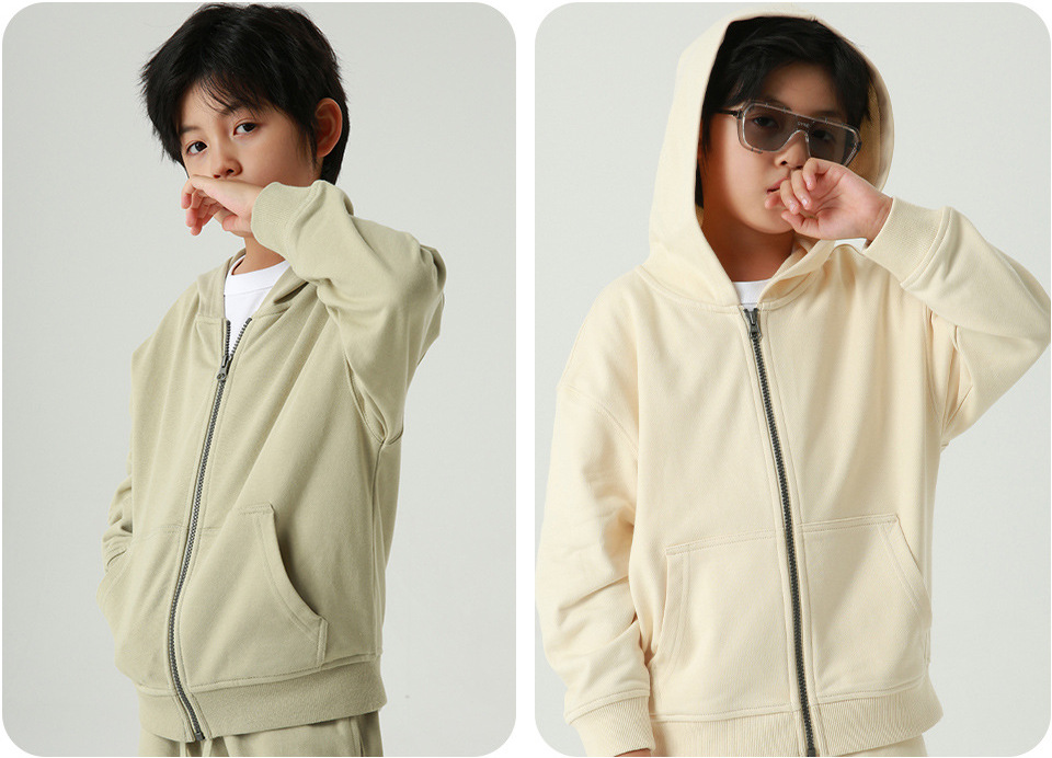pure 100% cotton oversized drop shoulder zip hoodie jacket blank plain pure 100% cotton oversized drop shoulder zip hoodie jacket blank plain