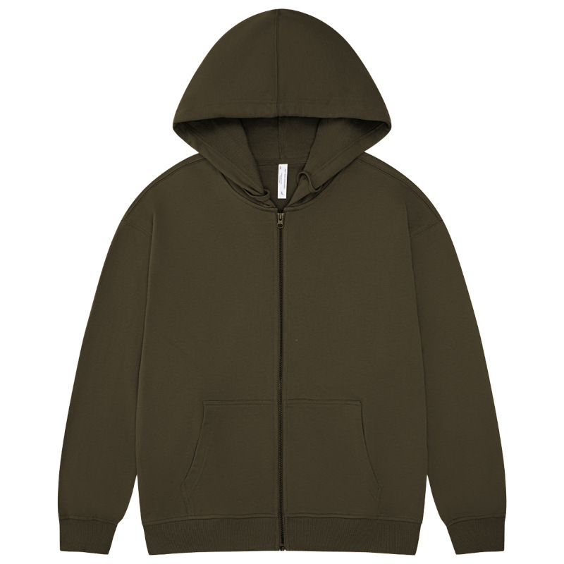 kids pure 100% cotton oversized drop shoulder dark grayish brown zip hoodie jacket blank plain kids pure 100% cotton oversized drop shoulder dark grayish brown zip hoodie jacket blank plain