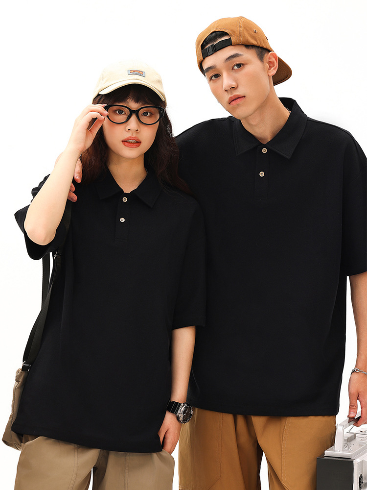 pure 100% combed cotton heavyweight polo shirt men's women's pure 100% combed cotton heavyweight polo shirt men's women's