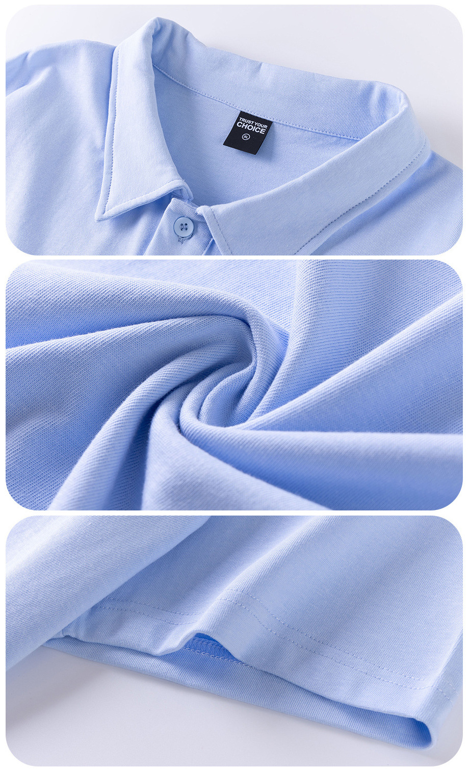 pure 100% combed cotton heavyweight polo shirt men's women's pure 100% combed cotton heavyweight polo shirt men's women's