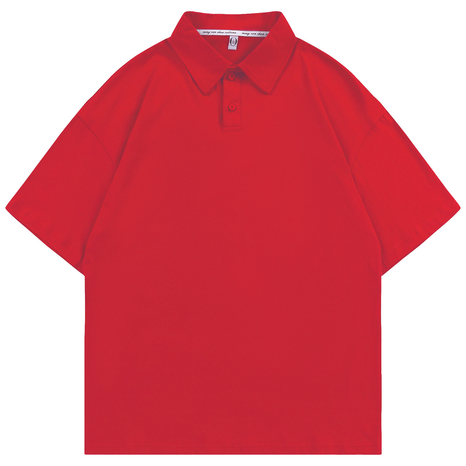 pure 100% combed cotton drop shoulder polo shirt men's women's pure 100% combed cotton drop shoulder polo shirt men's women's