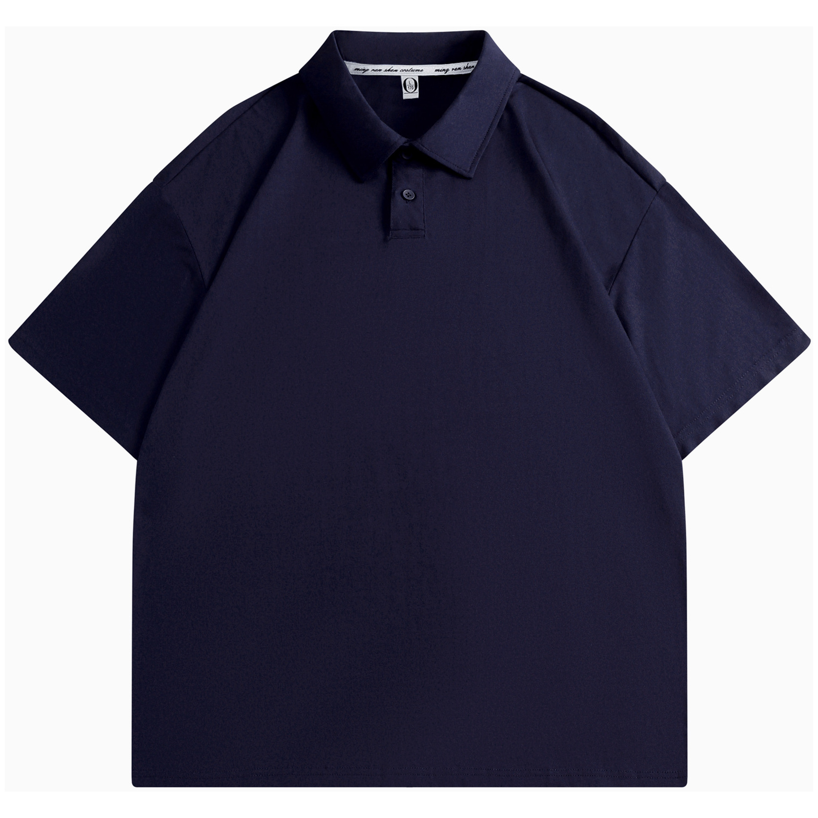 pure 100% combed cotton drop shoulder polo shirt men's women's pure 100% combed cotton drop shoulder polo shirt men's women's