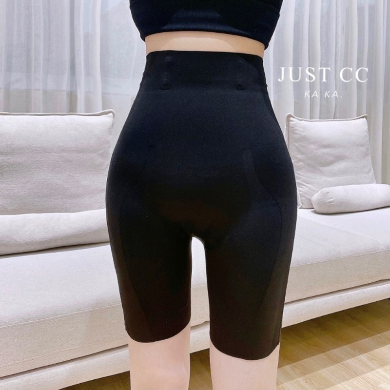 Black High waisted body shaper shorts wholesale tummy control thigh slimming butt lift TikTok
