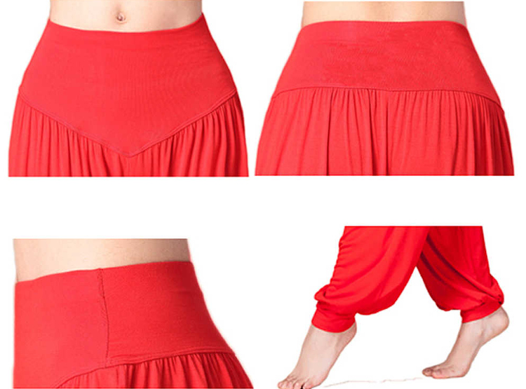 loose soft yoga bloomers pants belly dance casual lantern slacks wholesale