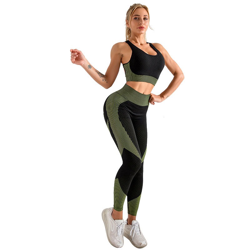 Wholesale Tiktok Hot Ribbed Summer Workout Sets Yoga Fitness Wear for  Women, 2 Piece Cute Seamless Casual Gym Outfits Sports Bra + Butt Lift  Exercise Shorts - China Sports Wear Wholesale and